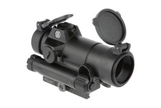 The Sig Sauer Romeo 7 red dot sight features a 2 MOA illuminated dot